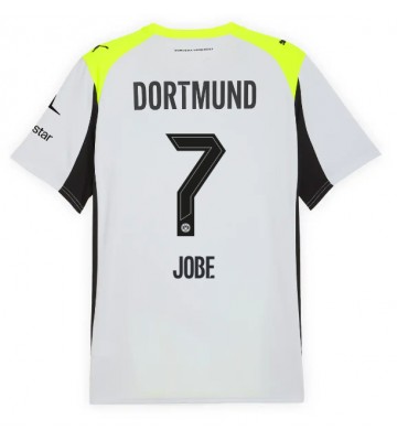 Lacne Muži Futbalové dres Borussia Dortmund Jobe Bellingham #7 2025-26 Krátky Rukáv - Preč